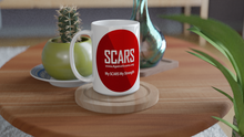 Load image into Gallery viewer, SCARS Trademark White 15oz Ceramic Mug - SCARS Design - Worldwide Product - SCARS Company Store
