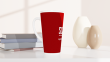 Load image into Gallery viewer, SCARS Full Red - On White Latte-Style 17oz Ceramic Mug - SCARS Design - Worldwide Product
